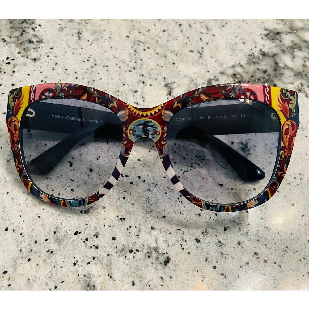 Dolce & Gabbana Sunglasses DG4270 Sicilian Carretto